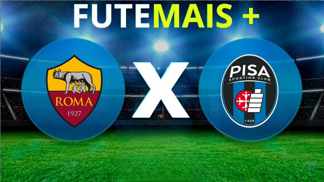 Assistir Roma x Pisa ao vivo HD 10/04/2026